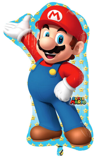 Hisab/Joker Company AB Folieballong Super Mario Shape