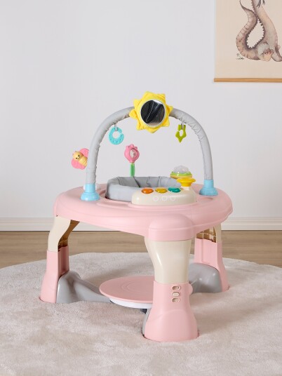 Cloudberry Castle Cloudberry Castle Aktivitetscenter 3-in-1 Pink/Beige Cloudberry Castle Cloudberry Castle Aktivitetscenter 3-in-1 Pink/Beige