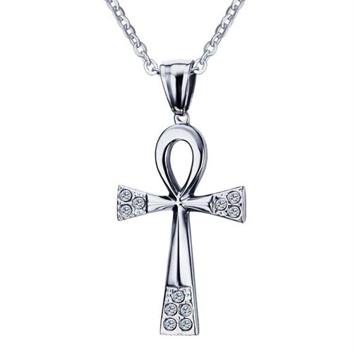 Steel Cross med CZ Steel Cross med CZ