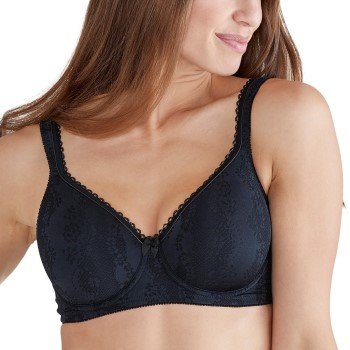Swegmork BH Adamo Padded Soft Wirod Bra Svart F 70 Dame Swegmork BH Adamo Padded Soft Wirod Bra Svart F 70 Dame