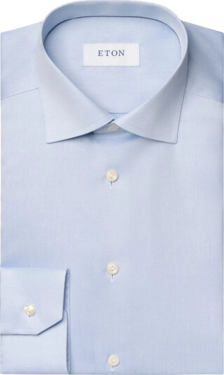 Eton Herre Skjorter Blå 6XL,