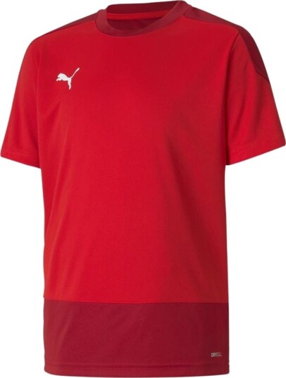PUMA Trenings T Skjorte teamGOAL 23 rød/Chilipepper Barn størrelse YXL/164 cm
