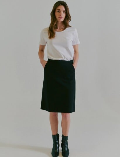 Claire Woman Skirts Cwnicole Black 40 Claire Woman Skirts Cwnicole Black 40