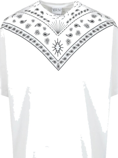 Marcelo Burlon Herre Topper Hvit L, Marcelo Burlon Herre Topper Hvit L,