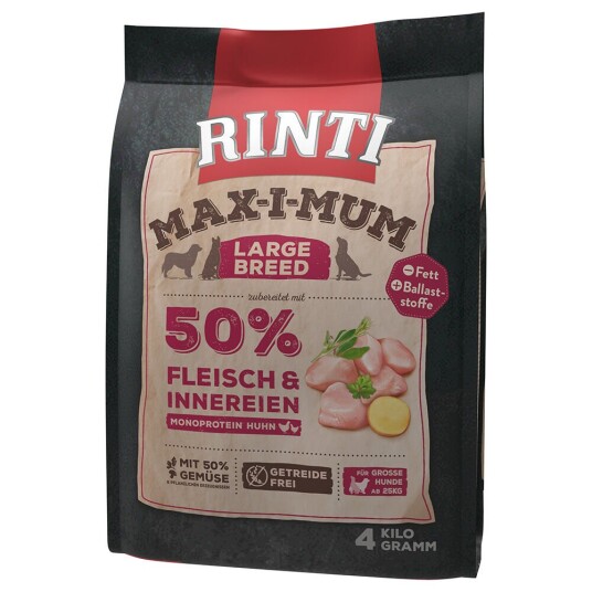 Rinti Max-I-Mum Large Breed Kylling 4 kg