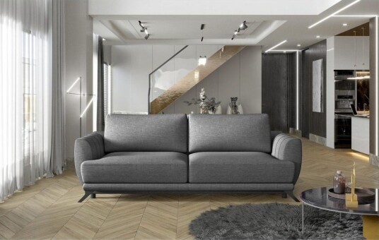 Sofa Eltap Megis 242x95x90 cm Sawana 05 Grå