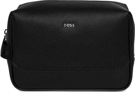 BOSS Northon_M_Washbag - BLACK - One Size