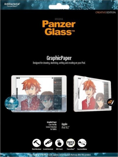 PanzerGlass 10,2" Skjermbeskytter GraphicPaper til iPad