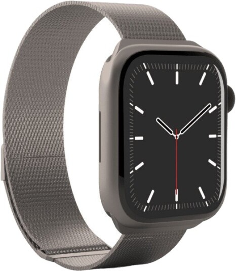 Puro Milanese Reim til Apple Watch 42/44/45/49mm Titan