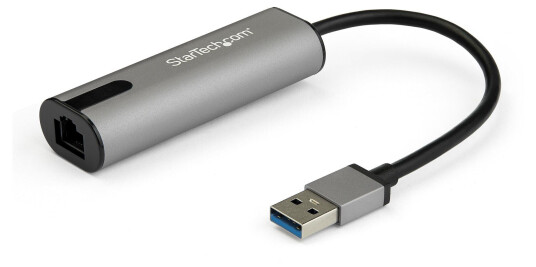 STARTECH USB A to Ethernet Adapter - USB A to Gigabit Network / LAN / RJ45 Adapter -2.5 GBASE-T US2GA30