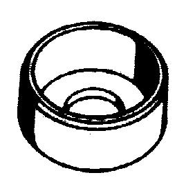 Schneider Electric 5590520 Kragebrikke for skrue 4,5 mm Installasjonsmaterial