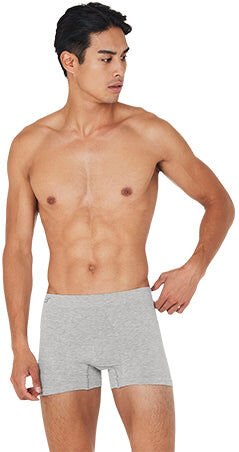 Boody Men´s Boxers Lysegrå Marl str. M