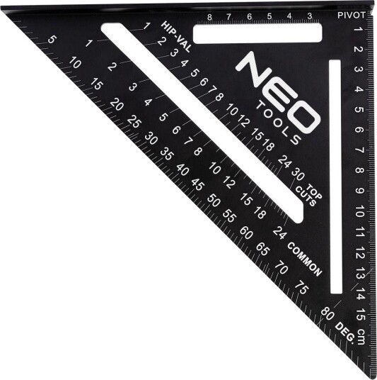 NEO Tools Vinkelmåler 72-102 I Aluminium 15 cm NEO Tools Vinkelmåler 72-102 I Aluminium 15 cm