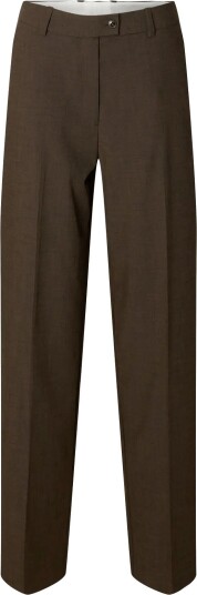 Selected Slwrelaxed Signe Mw Pant   Brown   40