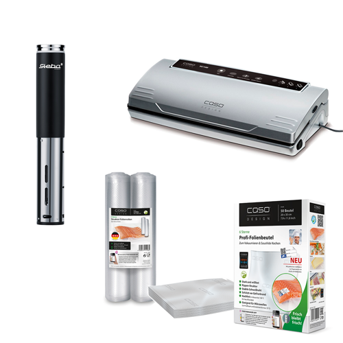 Steba Sv60100set Sous vide Sampak Farge: Rustfritt Stål Steba Sv60100set Sous vide Sampak Farge: Rustfritt Stål