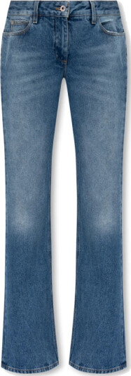 Off White Dame Jeans Blå W28, Off White Dame Jeans Blå W28,