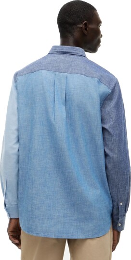 Tommy Hilfiger Chambray Blocking Blue M