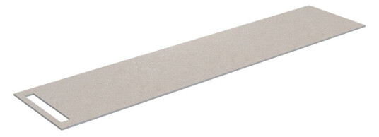 Korsbakken Benkeplate HPL med Håndkleholder Sand / 1 Side 210cm