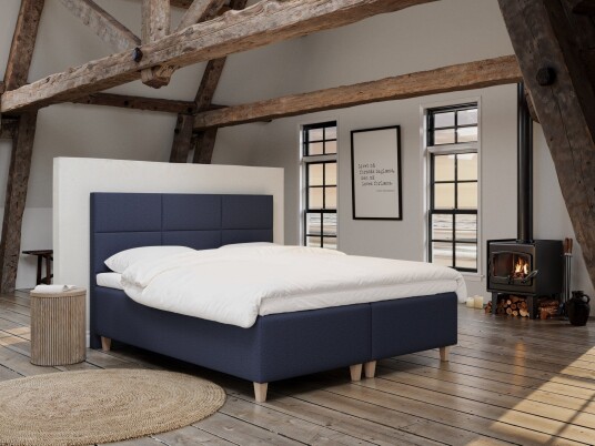 Nordic Dream Freja Nordlys 180x210 Mørkeblå