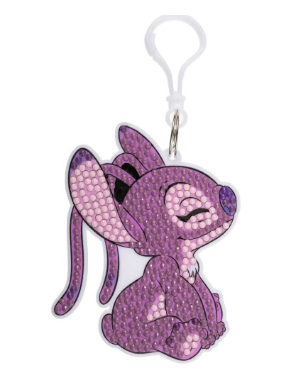 Crystal Art Angel Veskeanheng Purple One Size