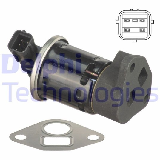 EGR Ventil DELPHI EG10445-12B1 EGR Ventil DELPHI EG10445-12B1