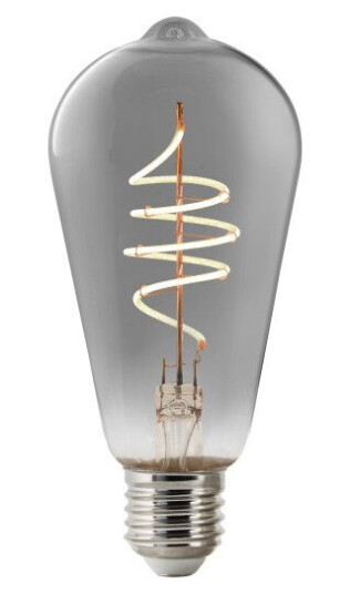 Smartpære E27 4,7W 1800 Kelvin 100 Lumen 64 mm Røykfarget Smartpære E27 4,7W 1800 Kelvin 100 Lumen 64 mm Røykfarget