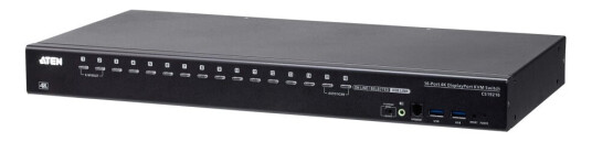 Aten Cs19216 - Kvm / Lyd / Usb-Svitsj - 16 X Kvm/Lyd/Usb - 1 Lokalbruker - Stasjonær, Rackmonterbar