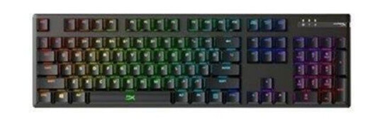HyperX Alloy Origins - Blue - US - Gamingtastatur - Uten numpad - Amerikansk Engelsk - Svart