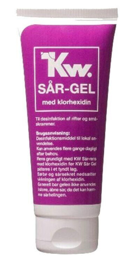 KW Sår Gel Med Klorhexidin 100 ml