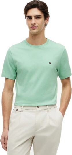 Tommy Hilfiger Ess Seasonal Reg Fit Solid Tee Green XL Tommy Hilfiger Ess Seasonal Reg Fit Solid Tee Green XL