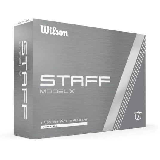 Wilson Staff Model X Golfball Hvit Wilson Staff Model X Golfball Hvit