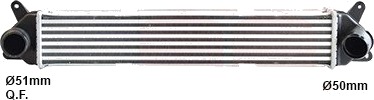Intercooler VAN WEZEL 82014715