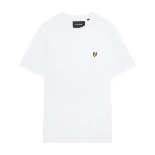 Lyle & Scott Plain T-Shirt Hvit XXL Lyle & Scott Plain T-Shirt Hvit XXL