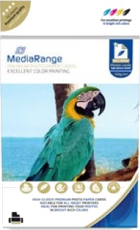 MediaRange MRINK115 Fotopapir 10x15 cm Gloss 150 g/m² Hvit MediaRange MRINK115 Fotopapir 10x15 cm Gloss 150 g/m² Hvit