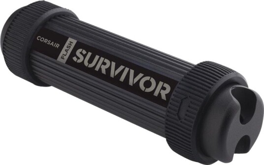 Corsair Flash Survivor Stealth - USB-flashstasjon - 128 GB - USB 3.0 Corsair Flash Survivor Stealth - USB-flashstasjon - 128 GB - USB 3.0