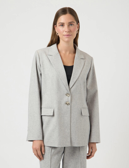 YAS Yasriu Ls Blazer S. Noos Grey 46