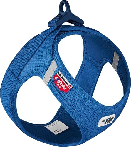 Curli Hundesele Vest Clasp Air-Mesh M Blå Curli Hundesele Vest Clasp Air-Mesh M Blå