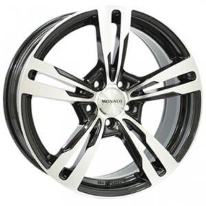 Monaco GP4 Gloss Black  Polished 8.5x20 5x112 ET35 B66.5