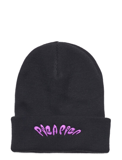 Pica Pica Pica Pica Beanie - Black - ONE SIZE Pica Pica Pica Pica Beanie - Black - ONE SIZE