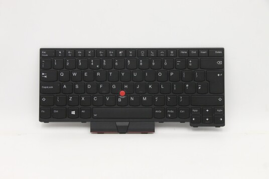 Lenovo Lite-On - erstatningstastatur for bærbar PC - med Trackpoint, UltraNav - QWERTY - Storbritannia