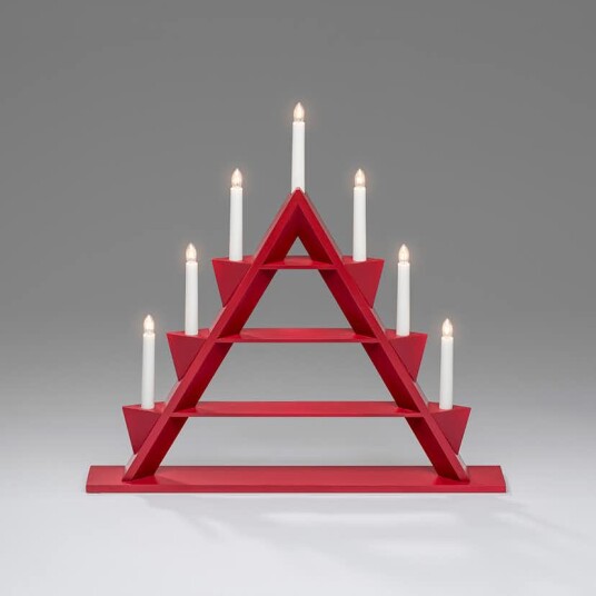 Adventstake Gnosjö Konstsmide 7L med Hyller Adventstake Gnosjö Konstsmide 7L med Hyller