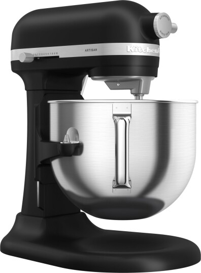KitchenAid Artisan 5KSM70SHXE Kjøkkenmaskin 6,6 L Matt Svart med Bolleløft KitchenAid Artisan 5KSM70SHXE Kjøkkenmaskin 6,6 L Matt Svart med Bolleløft