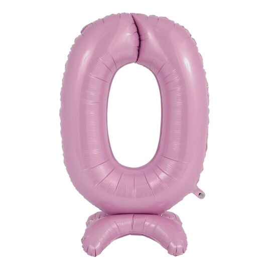 Ballongkungen AB Tallballong med Stativ Pastellrosa - Tallet 0