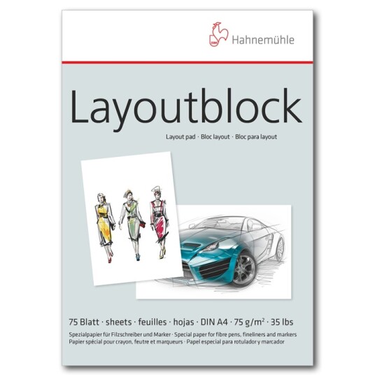 Hahnemühle Layoutblock A4 Hahnemühle Layoutblock A4