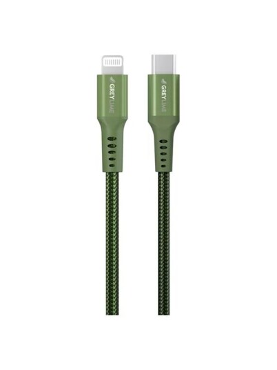 GreyLime USB C to Lightning 0.5m Green C21CL05M03