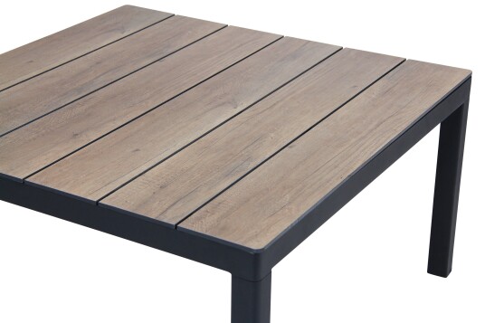 Brafab Rodez bordplate Natur trelook 95 x 95 cm Brun