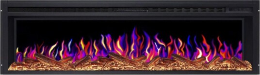 Artiflame Elektrisk Peis AF58 Multicolor - Innebygd