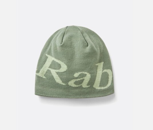 RAB Logo Beanie Dark Fig/Fig Green