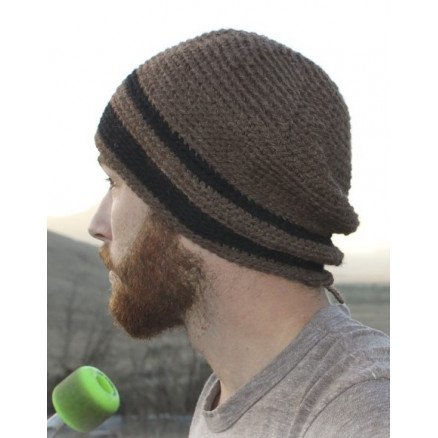 Carmel by DROPS Design Lue Hekleoppskrift str S XL