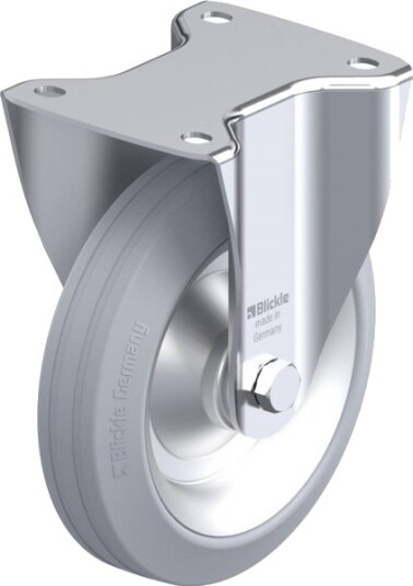 Blickle 37309 B-V 182R-Sg Fast Hjul – Hjuldiameter 180 Mm, Bæreevne (Maks.) 170 Kg